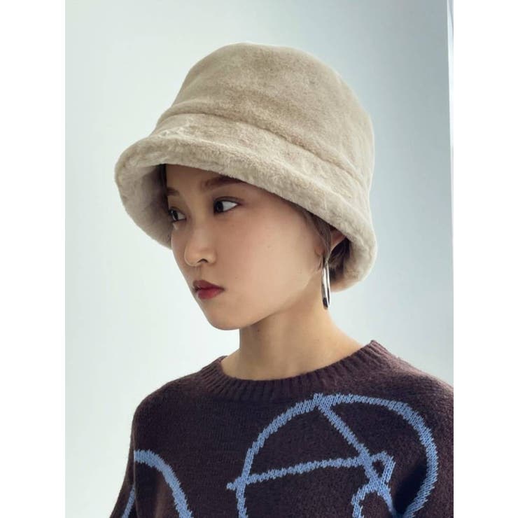 フェイクファーバケットハット | EMODA | 詳細画像7 