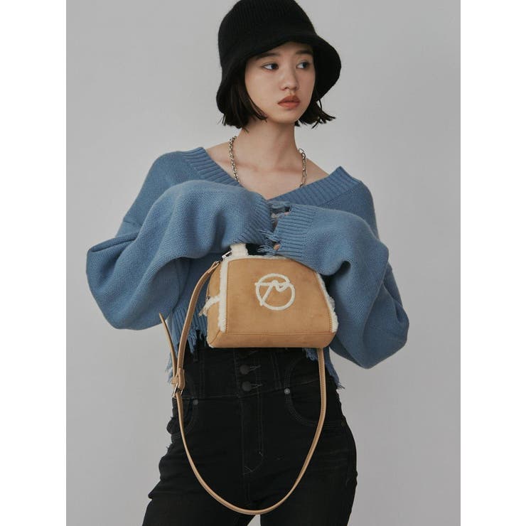 ロゴフェイクムートンバッグ[品番：MKSW0048228]｜EMODA（エモダ）の