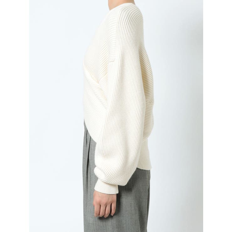 ワイドクロスニット[品番：MKSW0048857]｜EMODA（エモダ）のレディース