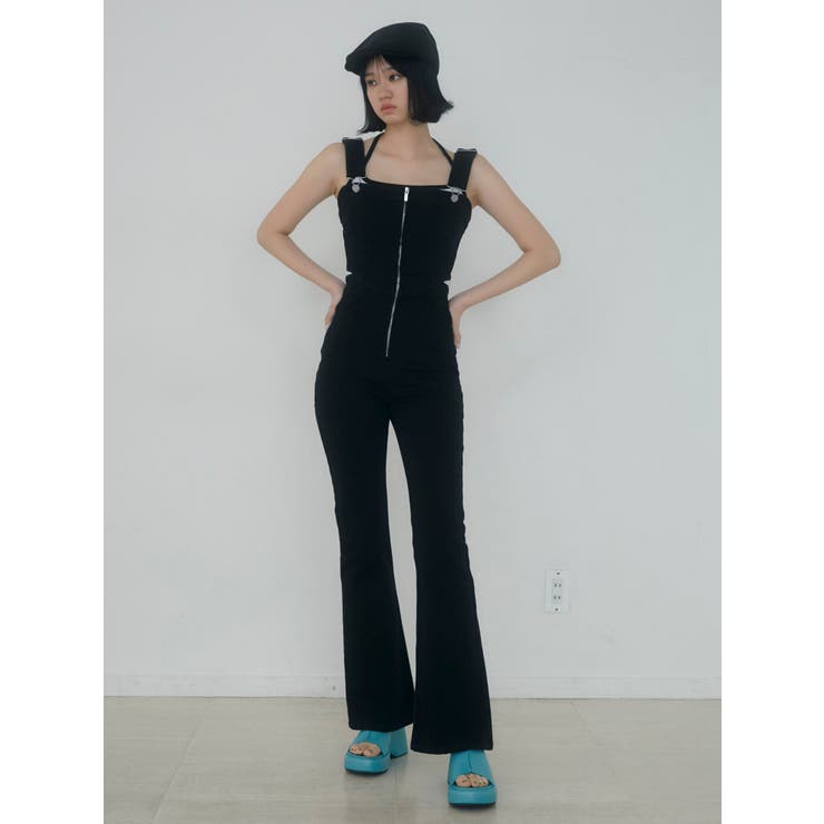 デニムフレアサロペット | EMODA | 詳細画像30 