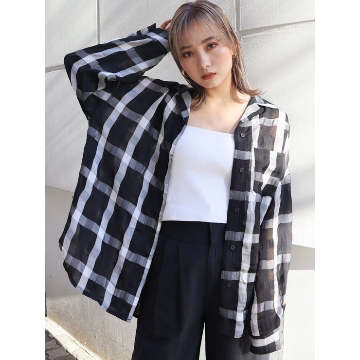 エアリールーズシャツ | EMODA | 詳細画像2 