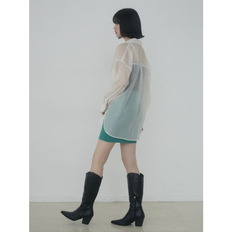 エアリールーズシャツ | EMODA | 詳細画像31 