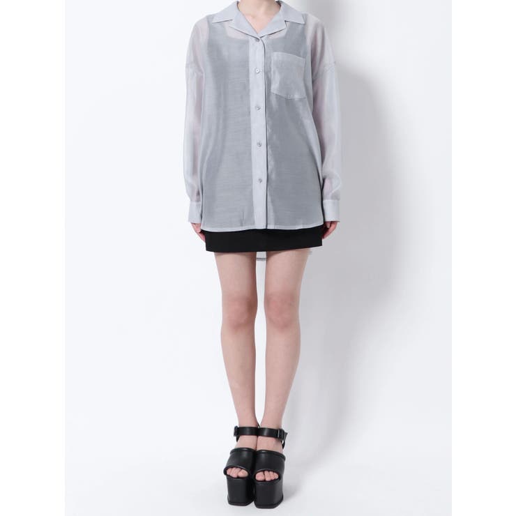 エアリールーズシャツ | EMODA | 詳細画像42 