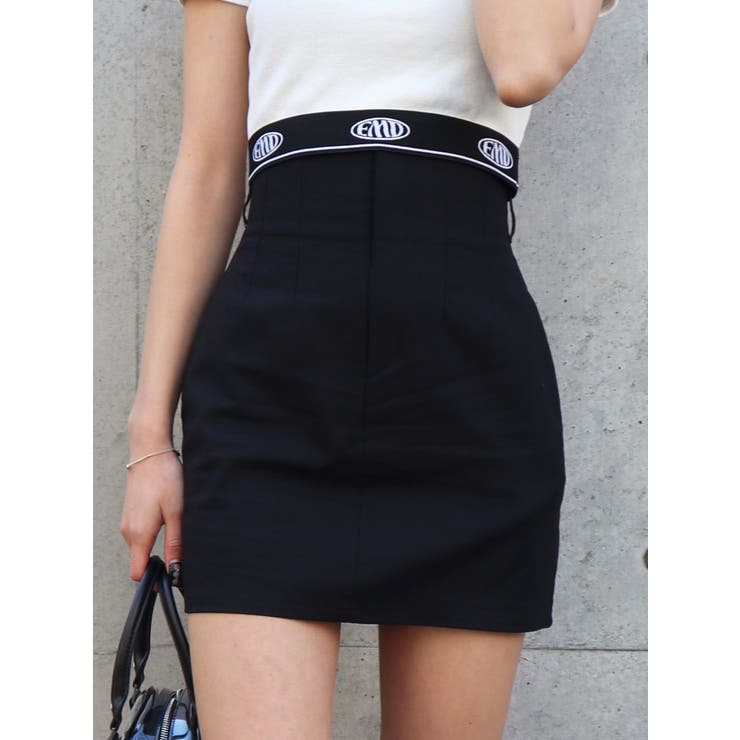 ハイウエストタックスカート | EMODA | 詳細画像2 