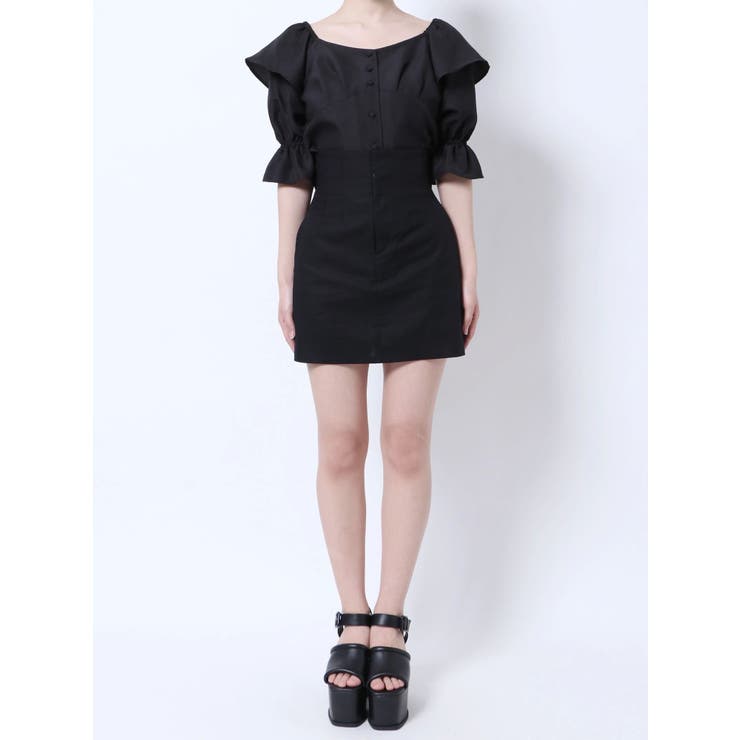 ハイウエストタックスカート | EMODA | 詳細画像29 