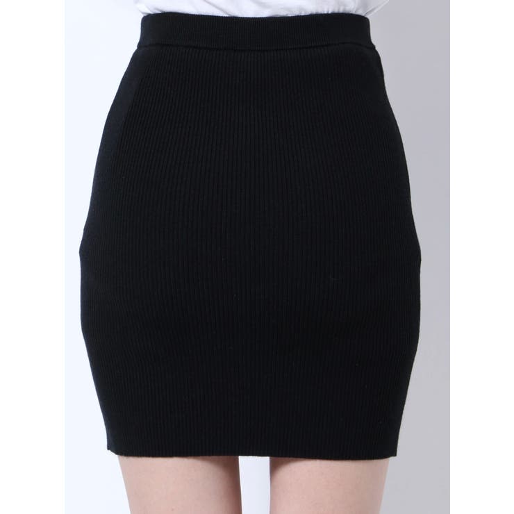 ミニマルリブスカート | EMODA | 詳細画像26 