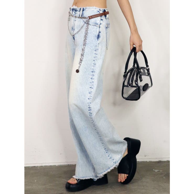 ステッチデザインプラットフォームサンダル｜AZUL BY MOUSSY