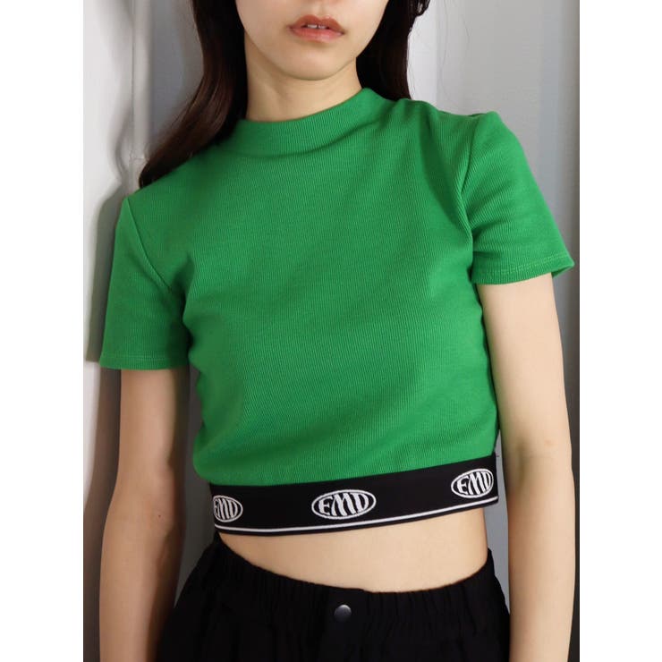 ジャガードフィットTシャツ | EMODA | 詳細画像12 