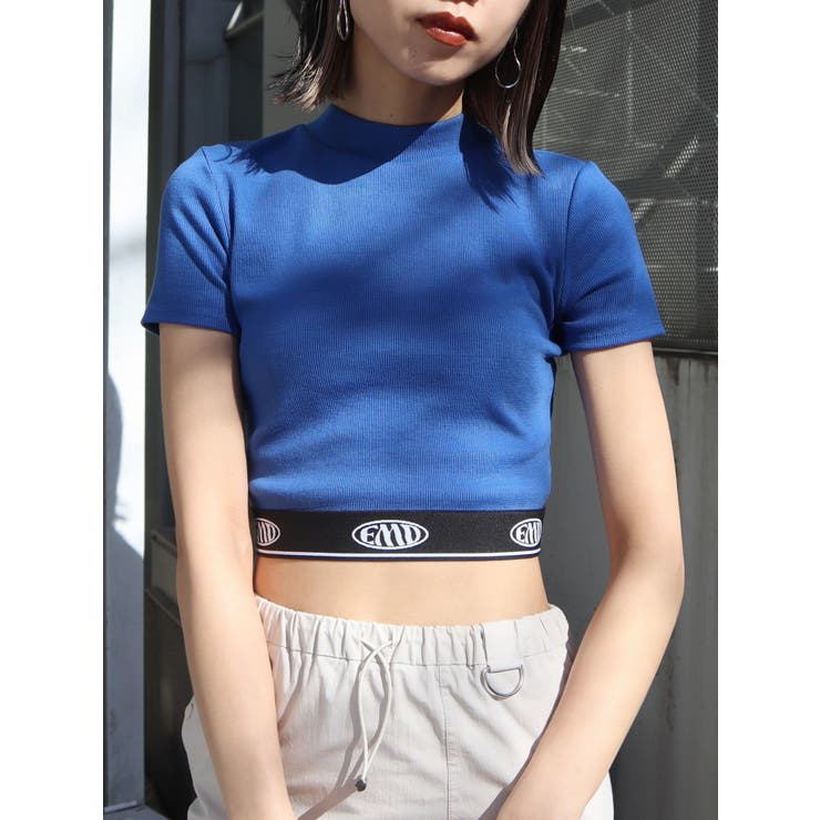 ジャガードフィットTシャツ | EMODA | 詳細画像17 