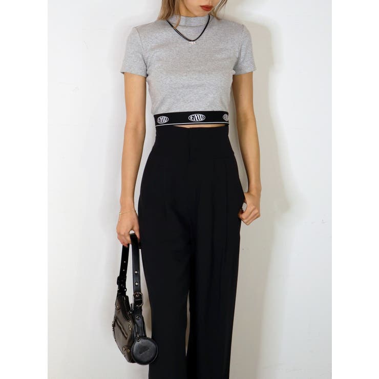 ジャガードフィットTシャツ | EMODA | 詳細画像21 