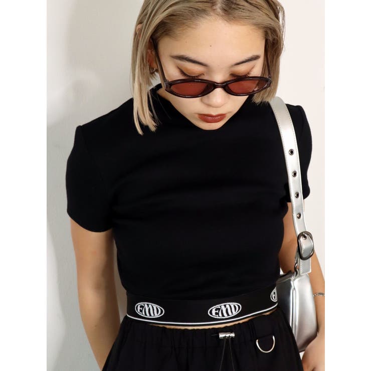 ジャガードフィットTシャツ | EMODA | 詳細画像25 