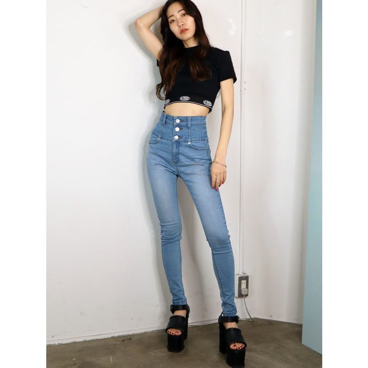 ジャガードフィットTシャツ | EMODA | 詳細画像29 