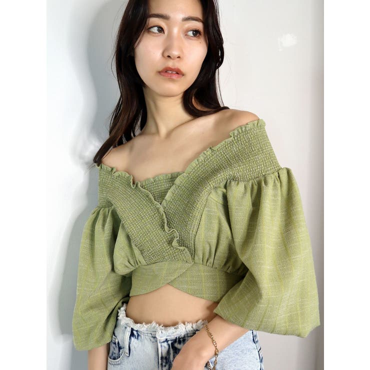 シャーリングタイトップ | EMODA | 詳細画像15 