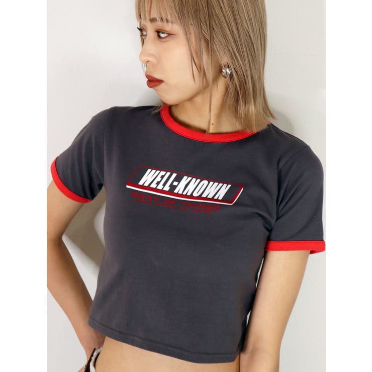 リンガーミニTシャツ[品番：MKSW0050135]｜EMODA（エモダ）のレディースファッション通販｜SHOPLIST（ショップリスト）