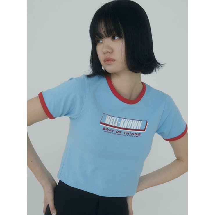 リンガーミニTシャツ[品番：MKSW0050135]｜EMODA（エモダ）のレディースファッション通販｜SHOPLIST（ショップリスト）