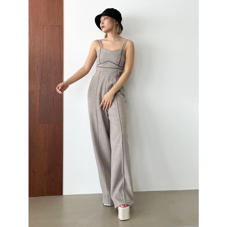 MACHATT プリーツオールインワン ♡美品♡ MACHATT プリーツオールインワン パンツ