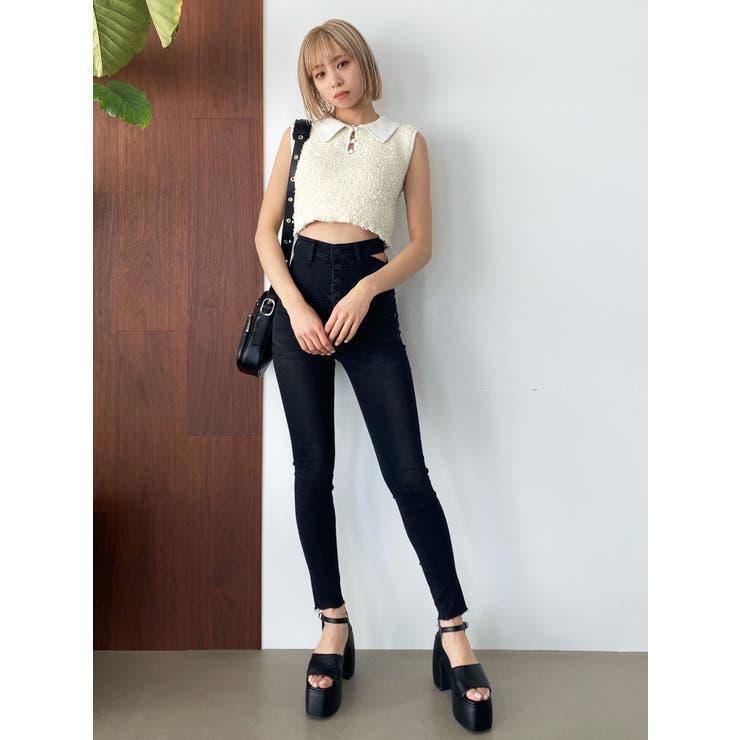 タンクヒールサンダル[品番：MKSW0051248]｜EMODA（エモダ）の