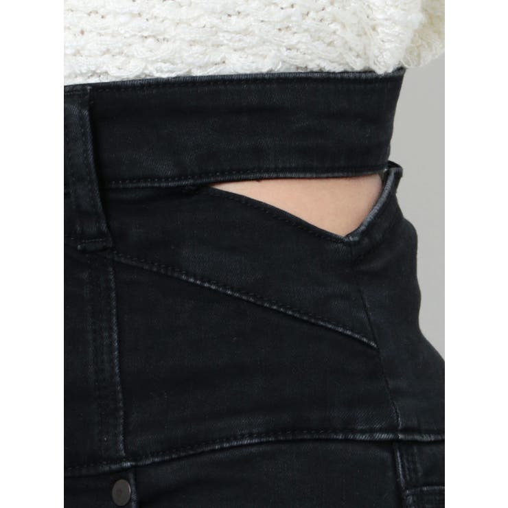 アシメスリットハイウエストパギンス | EMODA | 詳細画像26 