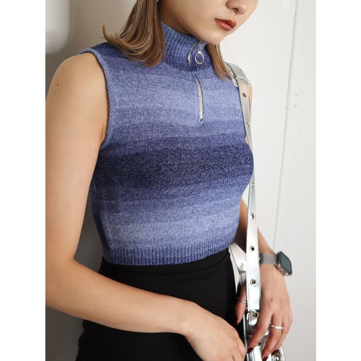 Palomawool グラデーションタンクトップ paloma wool ノースリーブタンクトップ グラデーションカラー