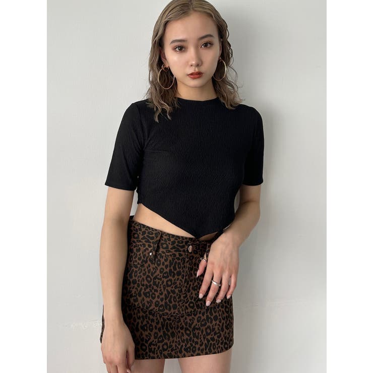 バックタイスカーフTシャツ | EMODA | 詳細画像12 