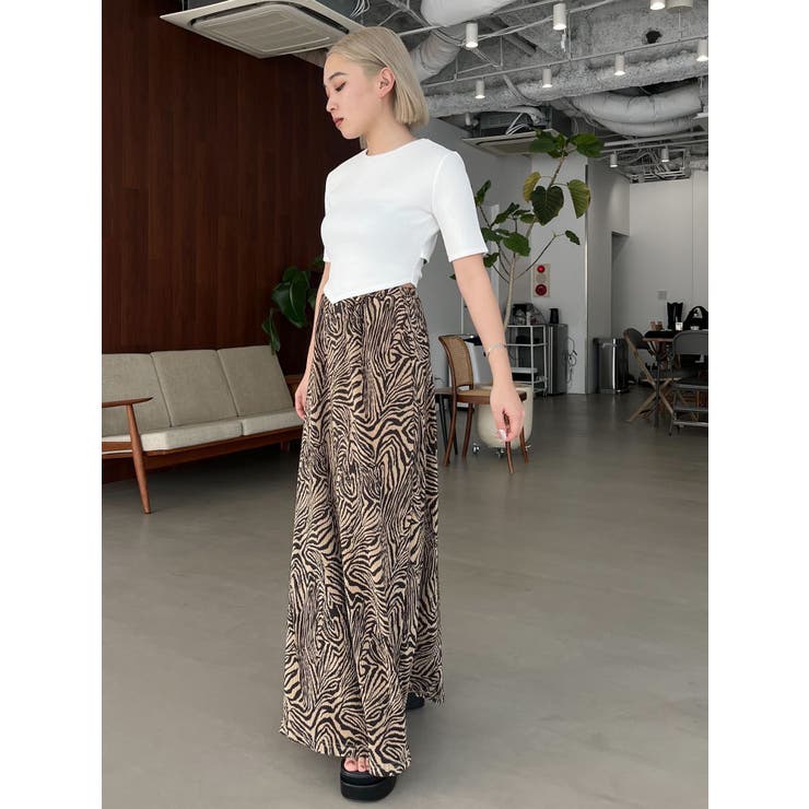 バックタイスカーフTシャツ | EMODA | 詳細画像24 