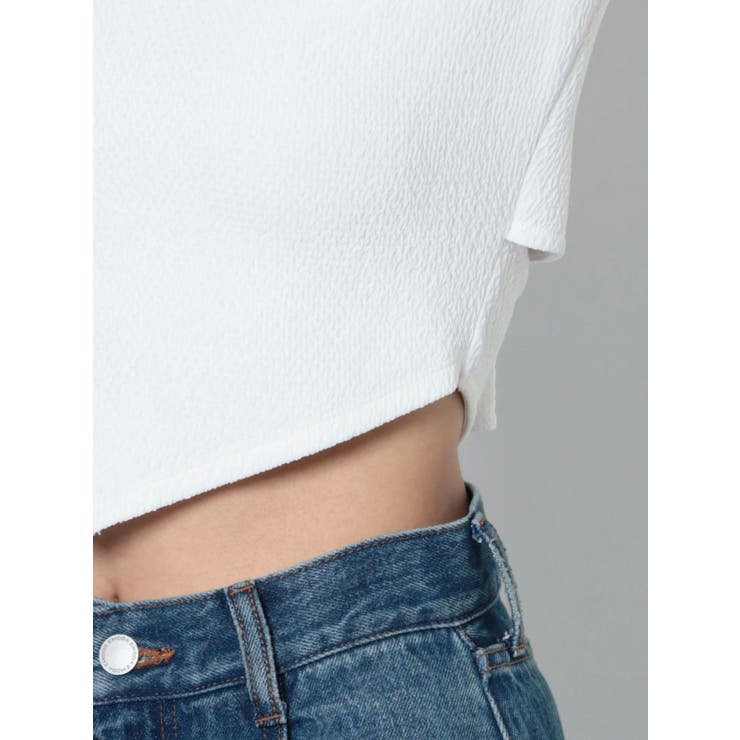 バックタイスカーフTシャツ | EMODA | 詳細画像36 