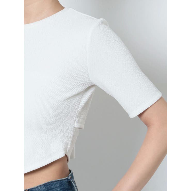 バックタイスカーフTシャツ | EMODA | 詳細画像49 