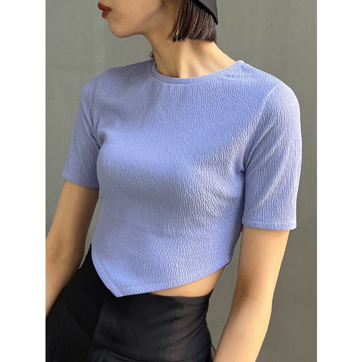 バックタイスカーフTシャツ | EMODA | 詳細画像6 