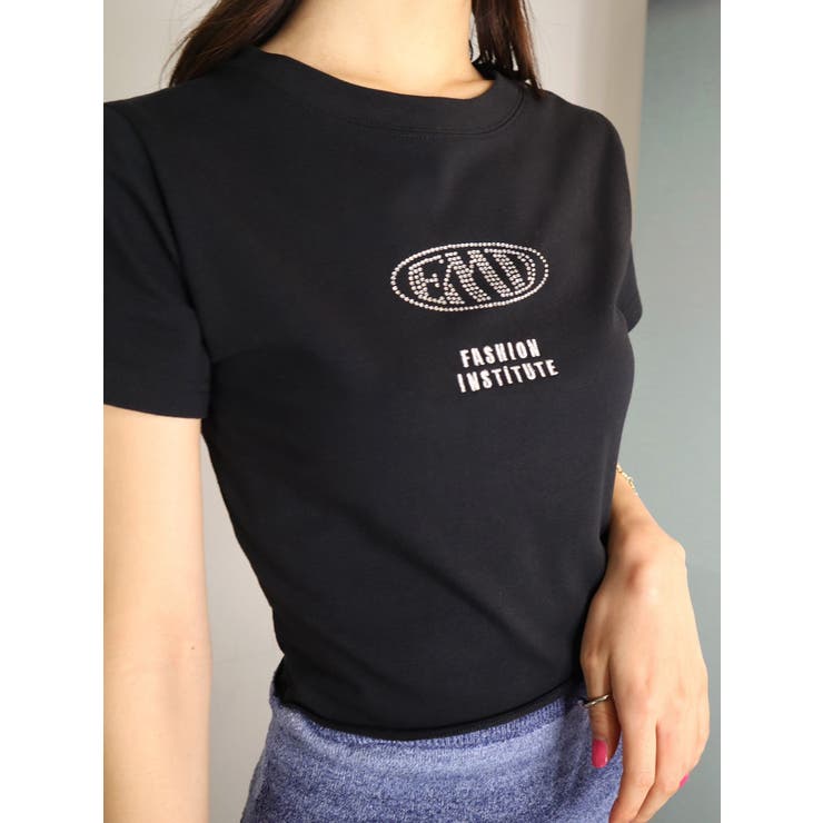 ストーンロゴミニマルTシャツ[品番：MKSW0050976]｜EMODA