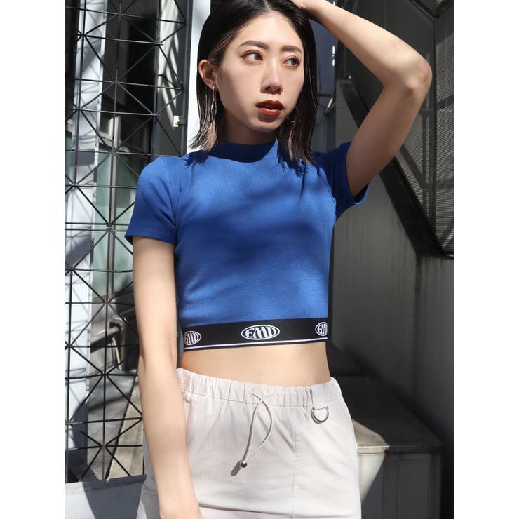 ジャガードフィットTシャツ | EMODA | 詳細画像17 