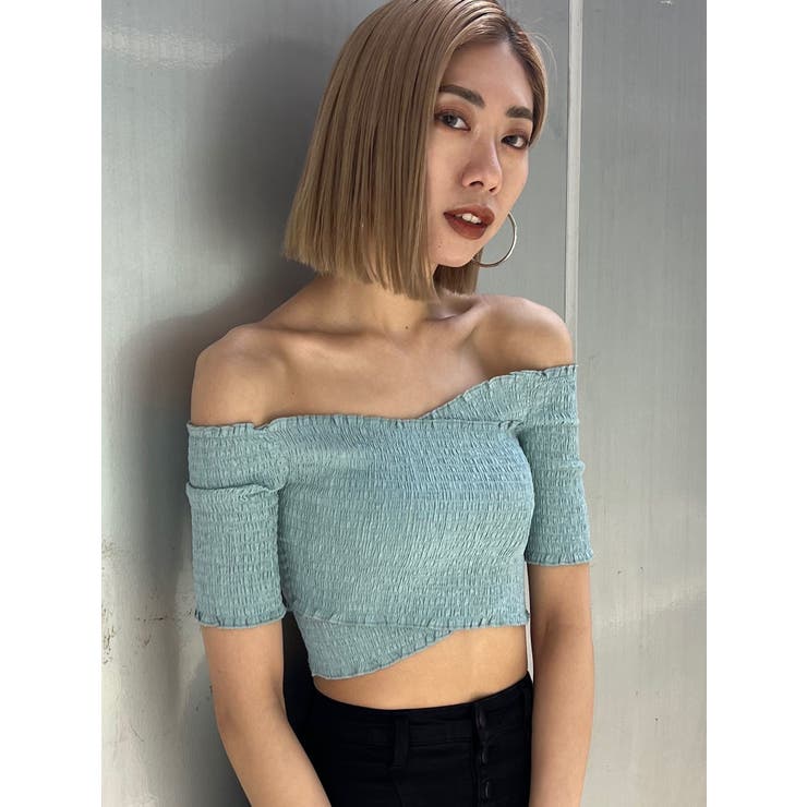 フィットクロスバンドトップ[品番：MKSW0051575]｜EMODA（エモダ