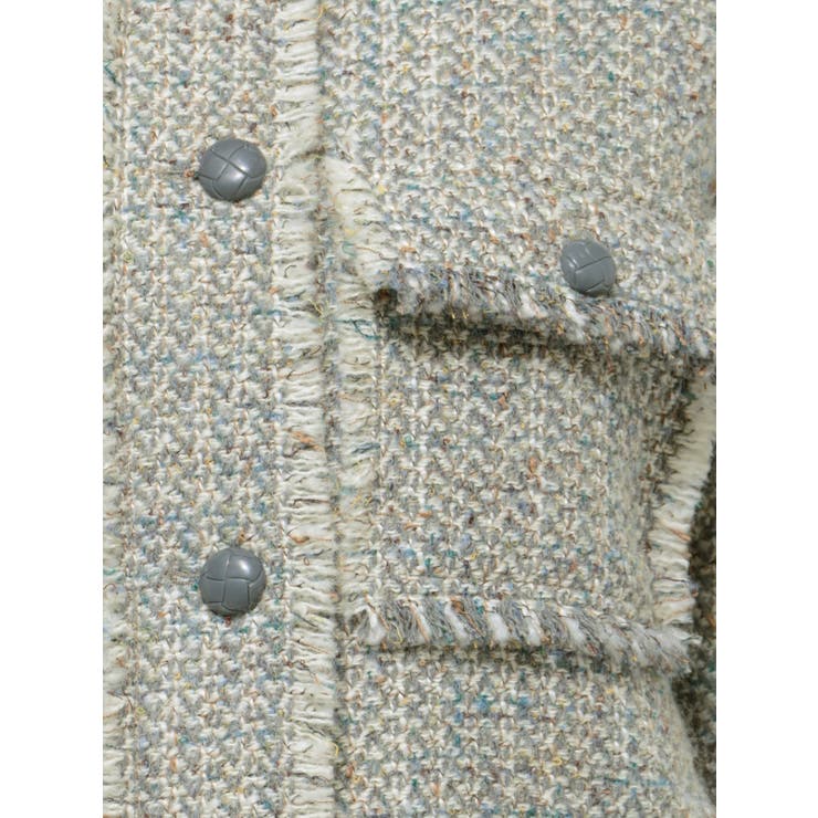 ボックスポケットツイードジャケット[品番：MKSW0053851]｜EMODA