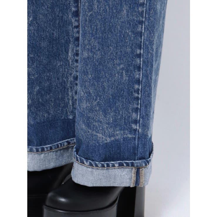 EMODA グラフィックルーズジーンズ ブルー EMODA（エモダ）の