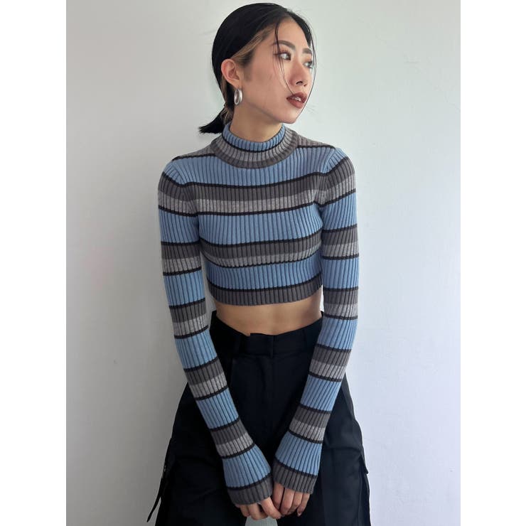 EMODA クロップドファーコート タートルネック EMODA ファーコート EMODA クロップドファーコート