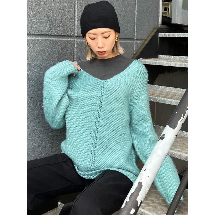 EMODA オーバーサイズルーズプルオーバー EMODA オーバーサイズルーズプルオーバー – CROCHU