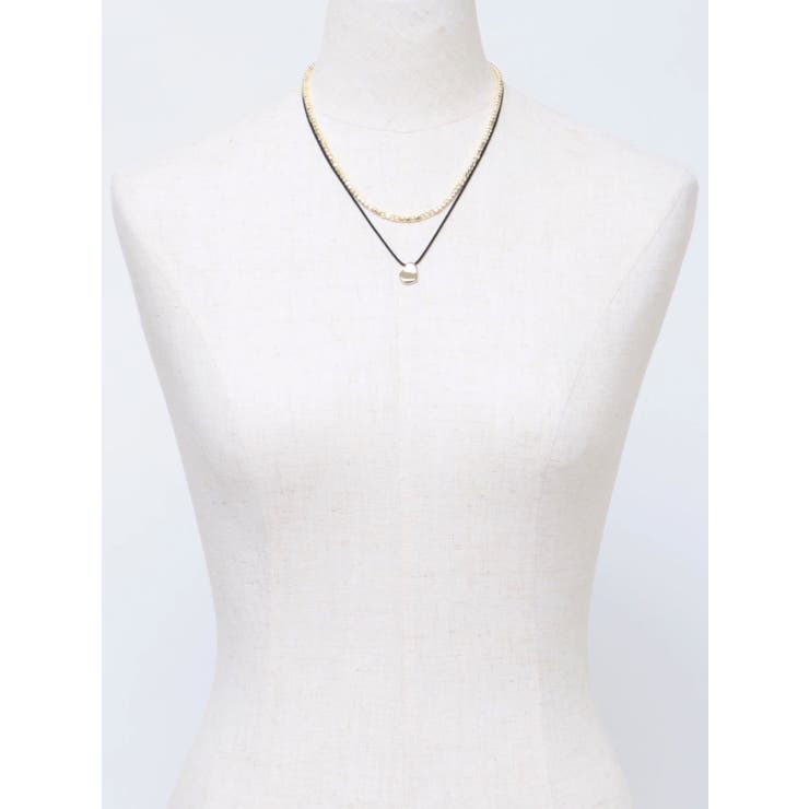 ダブルチェーンネックレス | EMODA | 詳細画像9 