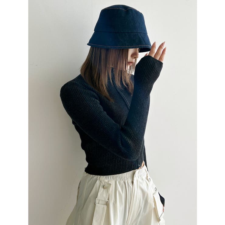 ステッチデニムバケットハット | EMODA | 詳細画像8 