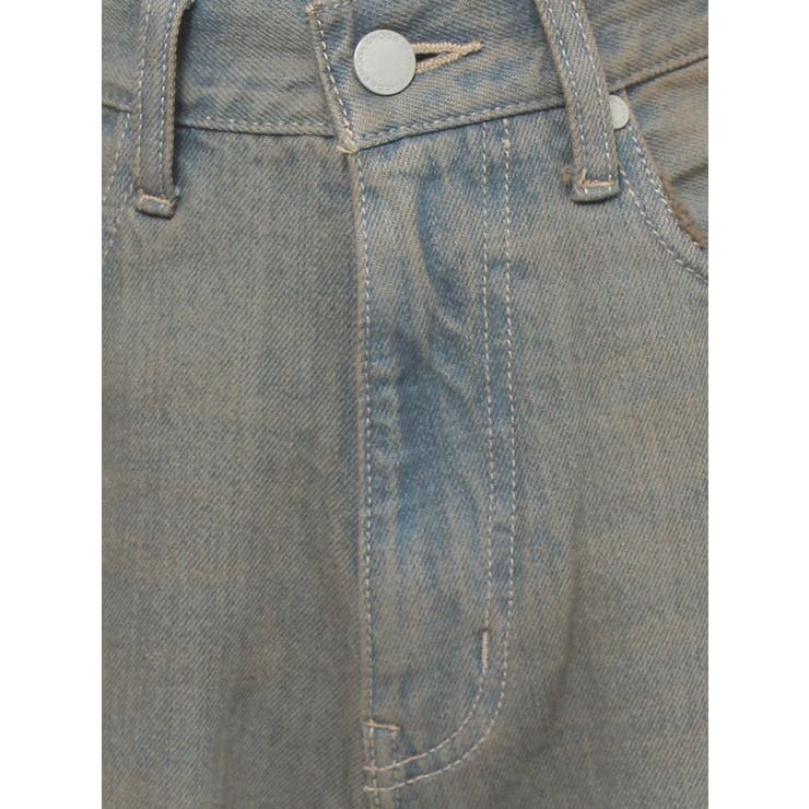 ポイントクラッシュワイドジーンズ[品番：MKSW0055357]｜EMODA