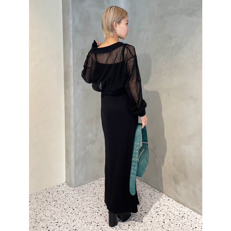 EMODA レースロングカーデ