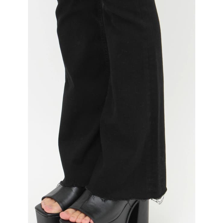 Wレースアップハイウエストフレアパギンス | EMODA | 詳細画像41 