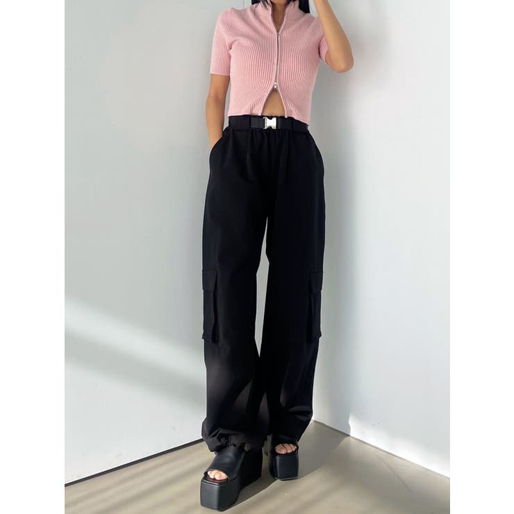 プレーティングハーフリブニット | EMODA | 詳細画像13 