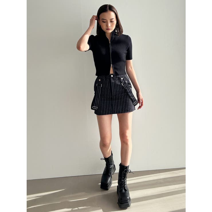 プレーティングハーフリブニット | EMODA | 詳細画像16 