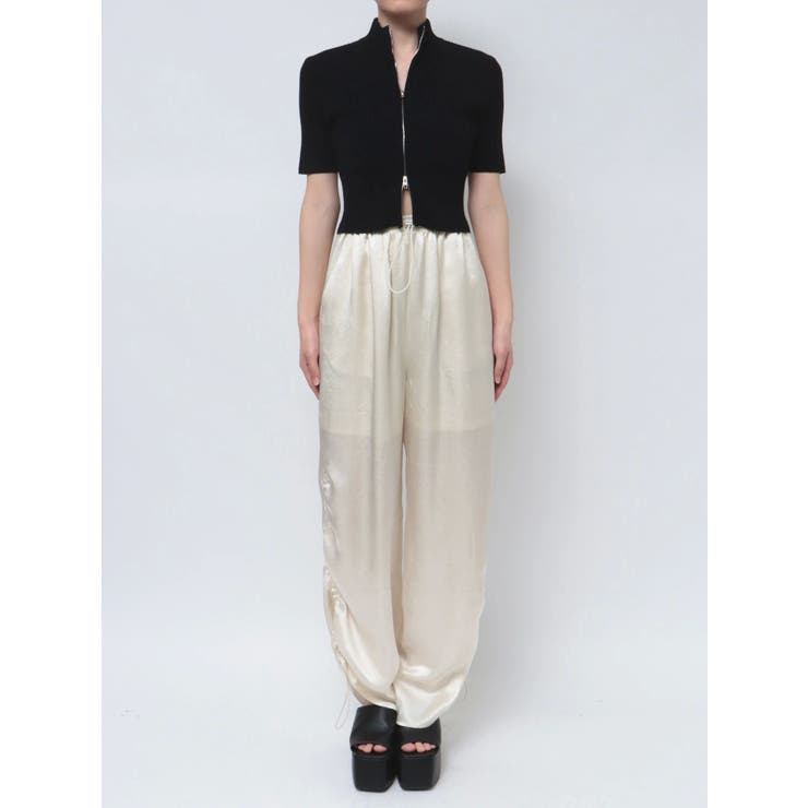 プレーティングハーフリブニット | EMODA | 詳細画像34 