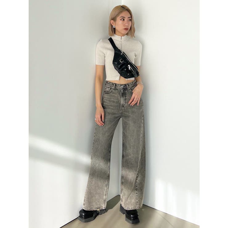 プレーティングハーフリブニット | EMODA | 詳細画像6 