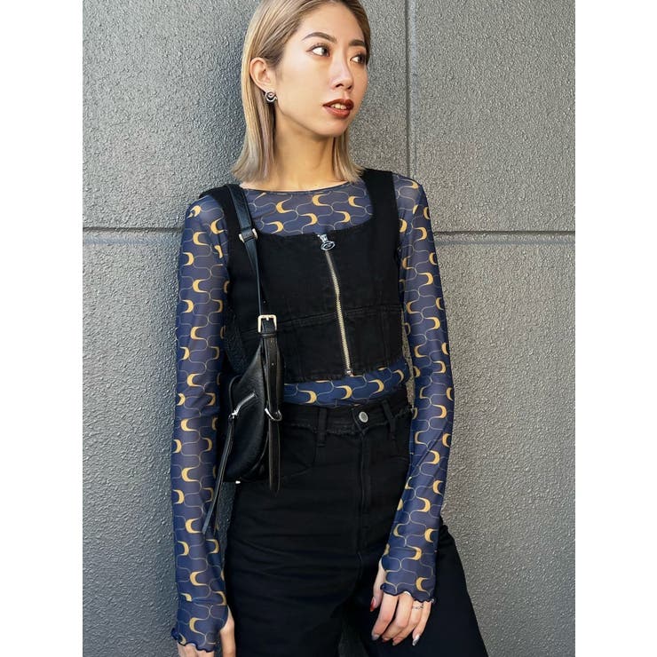 シアーフィットロゴTシャツ[品番：MKSW0055792]｜EMODA（エモダ
