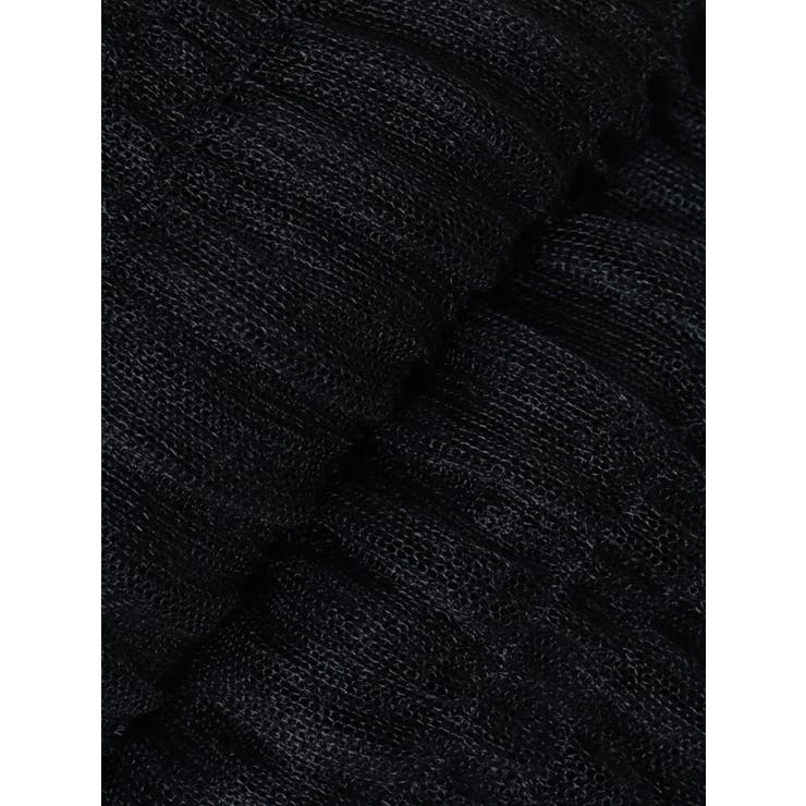 シアーチュールニットタンクトップ | EMODA | 詳細画像34 