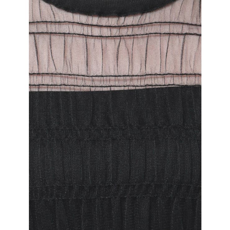 シアーチュールニットタンクトップ | EMODA | 詳細画像38 