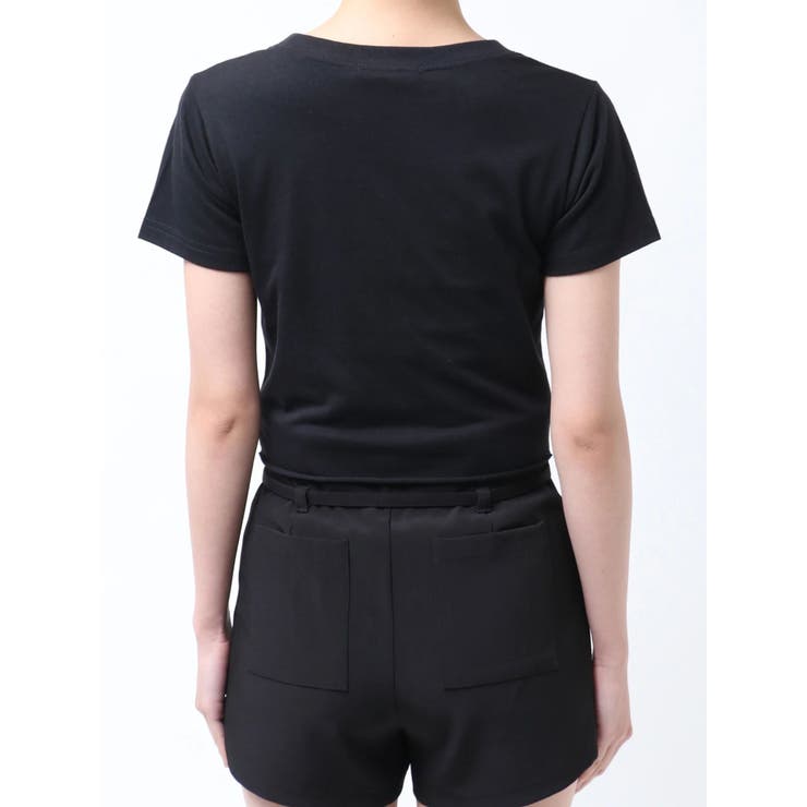 ロゴグラデーションミニマルTシャツ[品番：MKSW0063863]｜EMODA