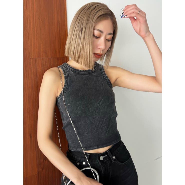 バックカットハートタンクトップ[品番：MKSW0058464]｜EMODA