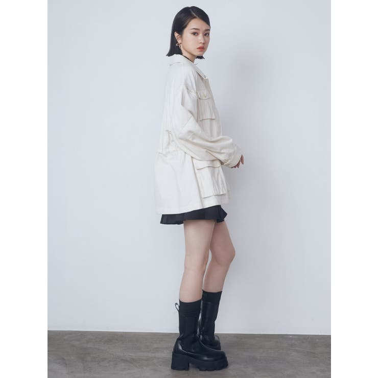 アウトポケット2WAYシャツジャケット | EMODA | 詳細画像19 